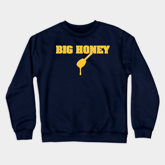 The Big Honey Denver Nuggets Joker Jokic Crewneck Sweatshirt by Tesla